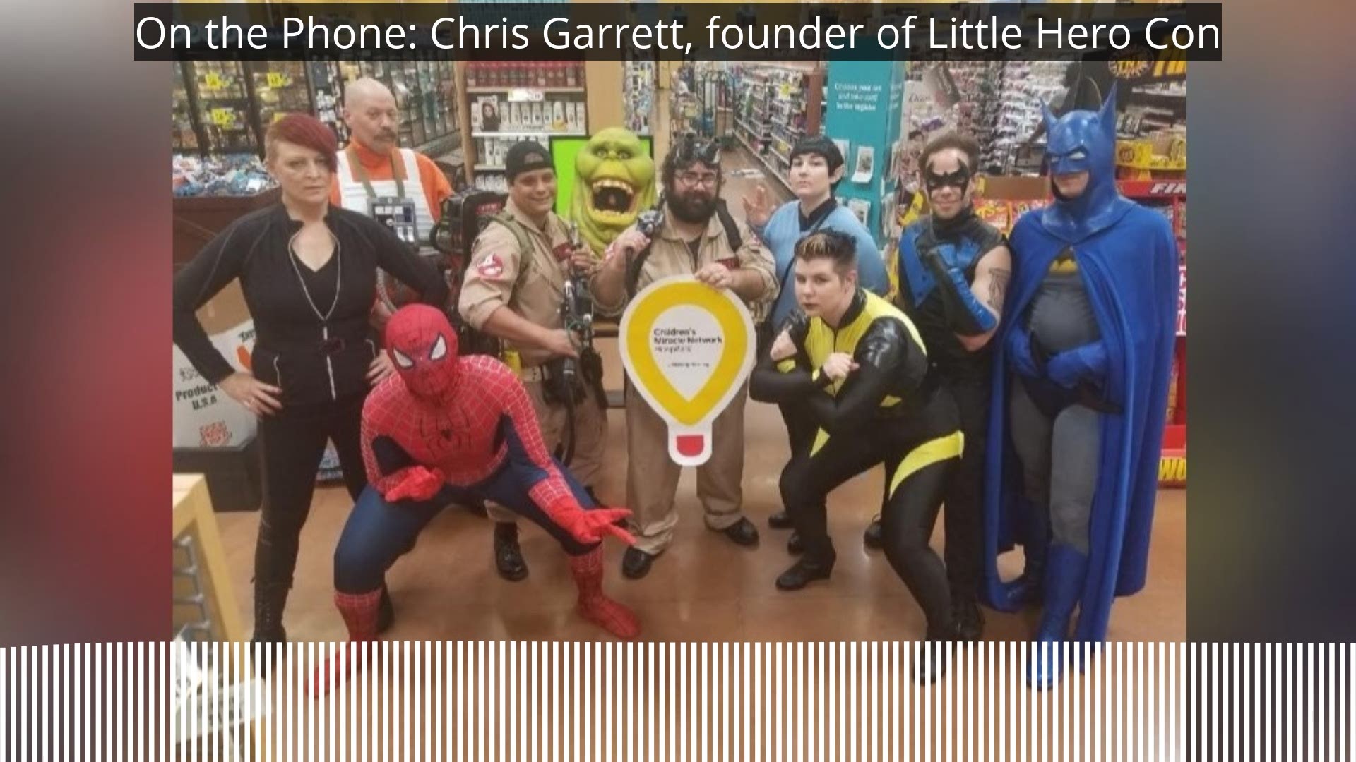 The Kroger on Watson Boulevard in Warner Robins is hosting 'Little Hero Con' on Saturday to help raise money for Children's Miracle Network Hospitals. This is the third year for the pop-up comic con in the grocery store.