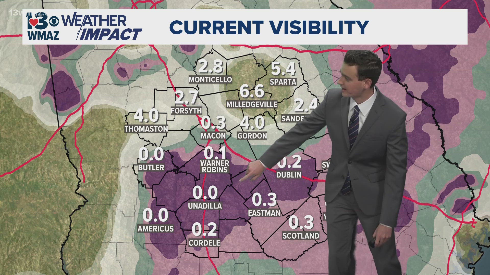 Clouds will clear out as we head into the weekend as another cold blast arrives behind a series of fronts.