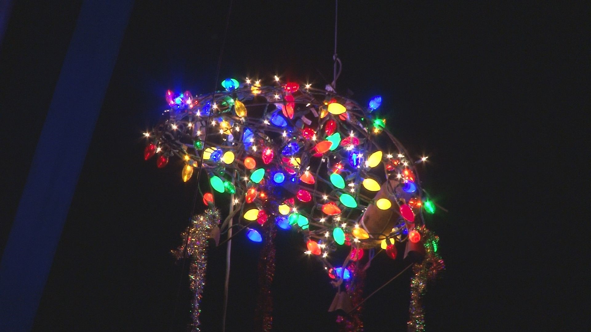 With all the New Year festivities and ball drops going on around Central Georgia, one Macon man decided to host one in his own back yard.