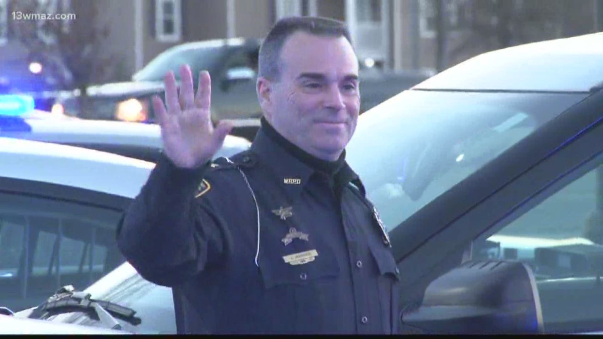 After Warner Robins Police Chief Brett Evans announced his retirement this week, Assistant Chief John Wagner was named the top cop. On Wednesday, he had his first public event as the Acting Chief of Police.