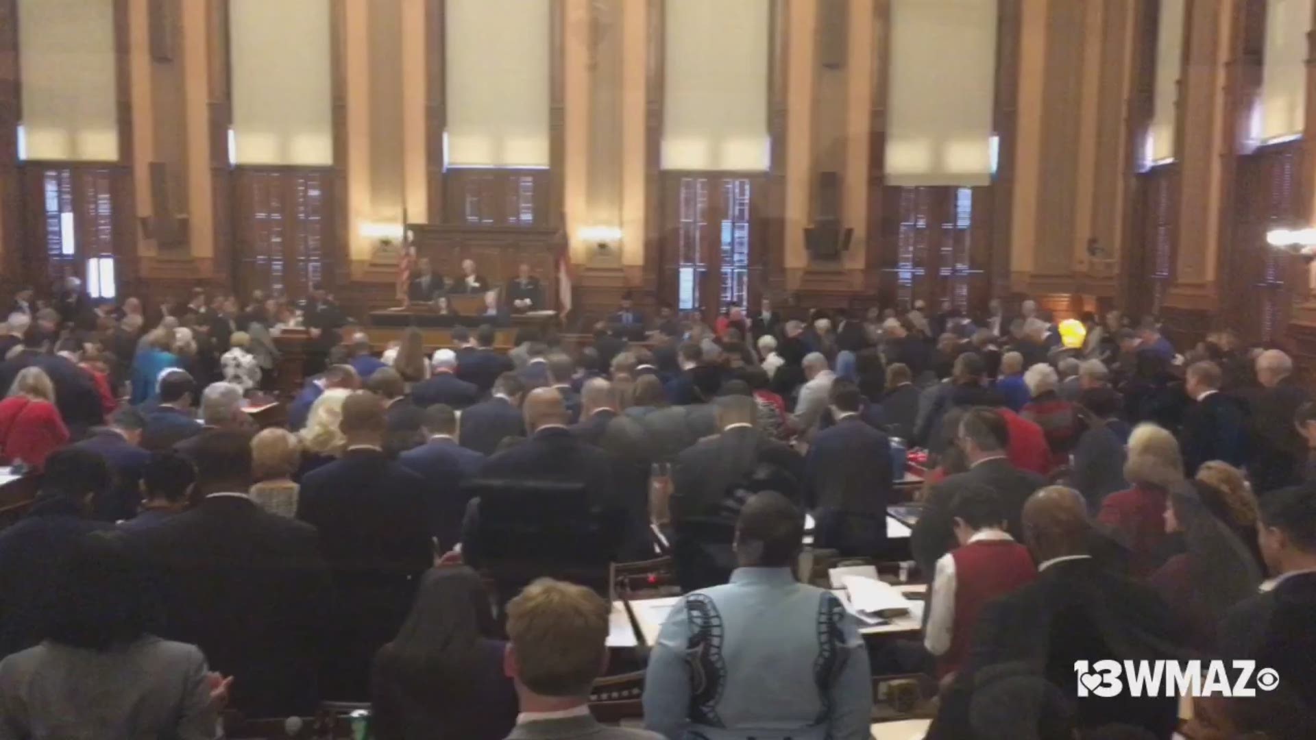 It's the first day of the 2019 legislative session in Georgia