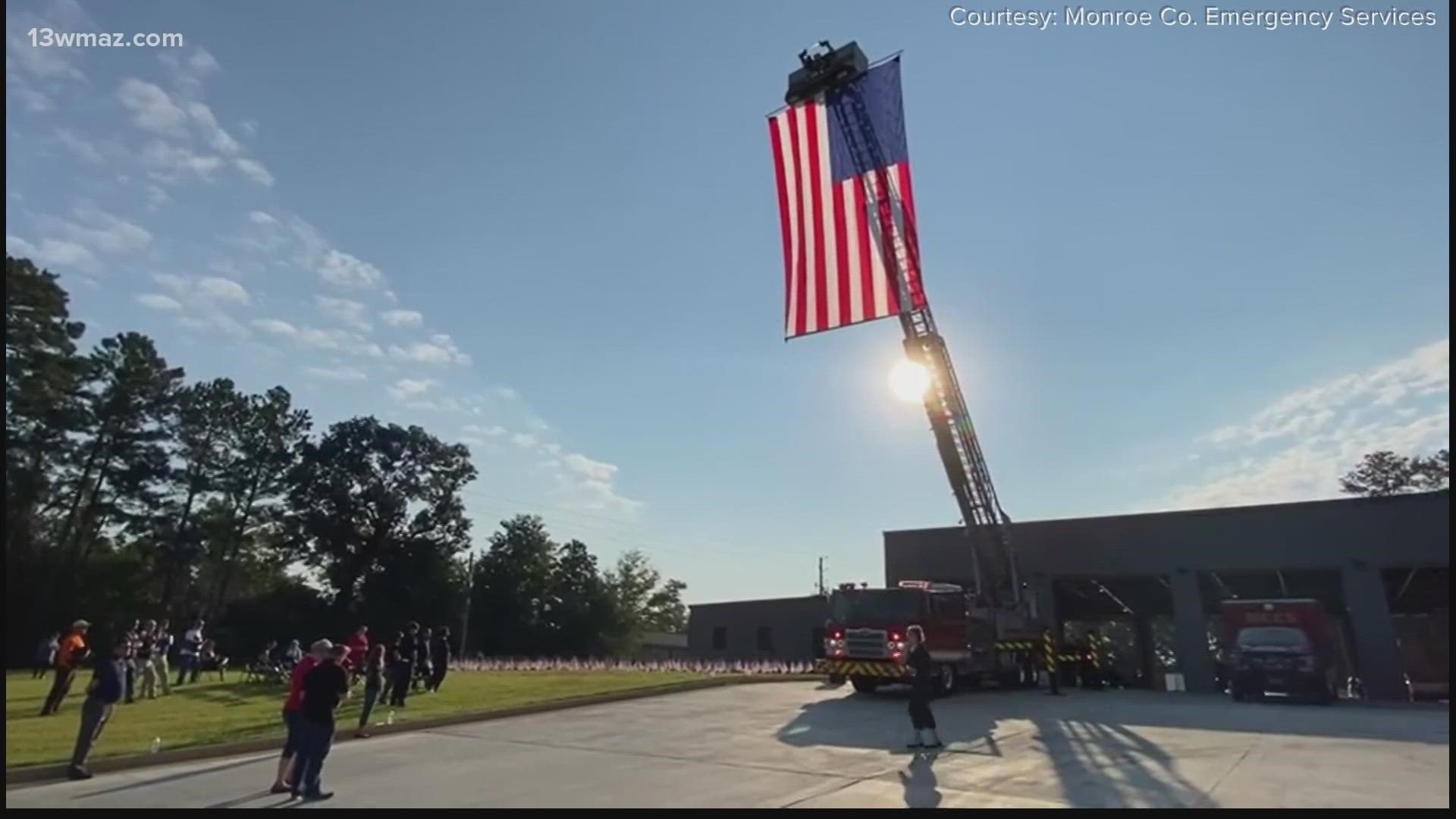 Counties and organizations across Central Georgia held services Saturday to commemorate the 20th anniversary of the 9/11 attacks on America.