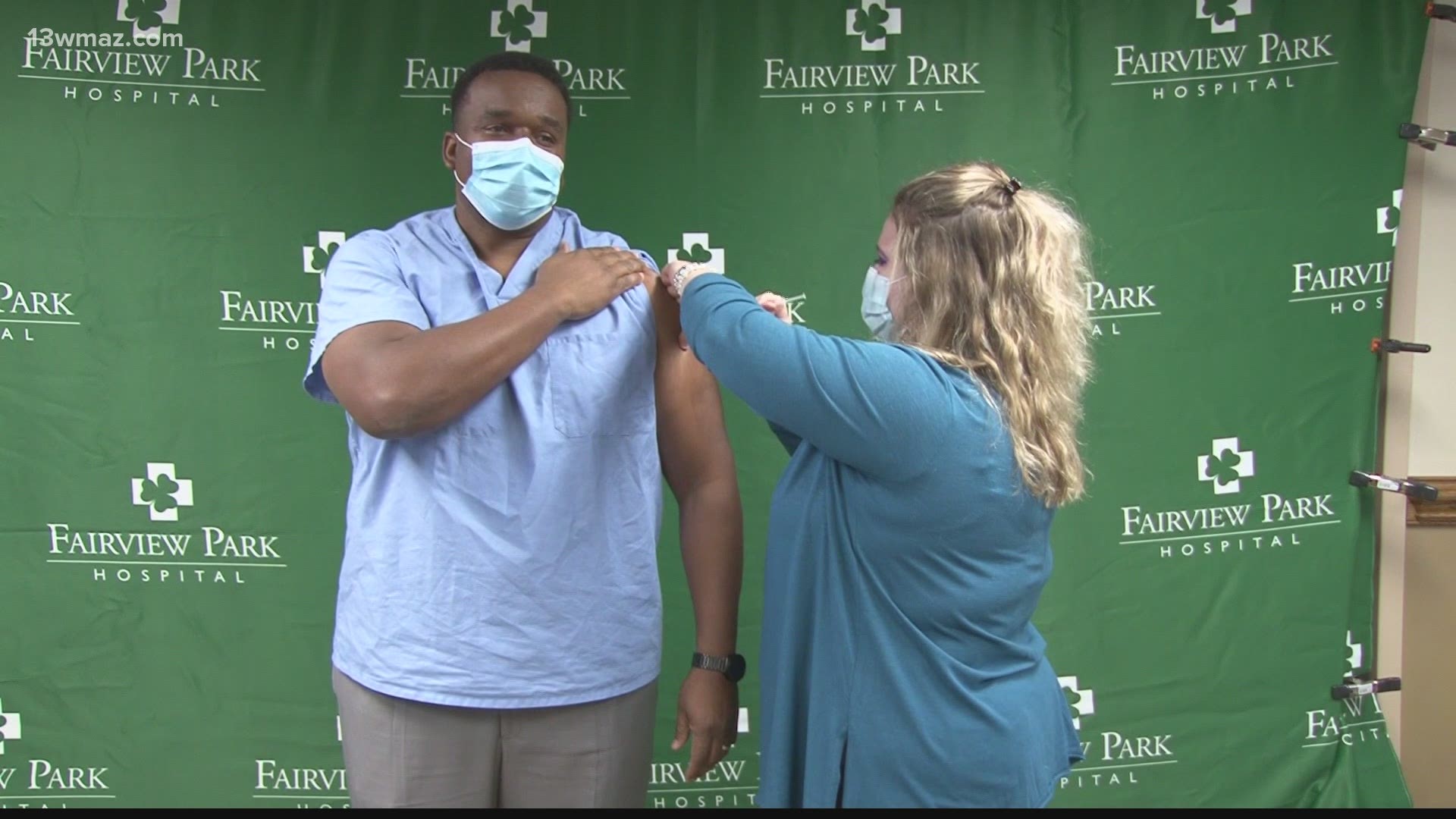 Infectious Disease Physician Dr. Don Nelson was the very first to receive the vaccine, and he says that he's glad it's made its way to Central Georgia.