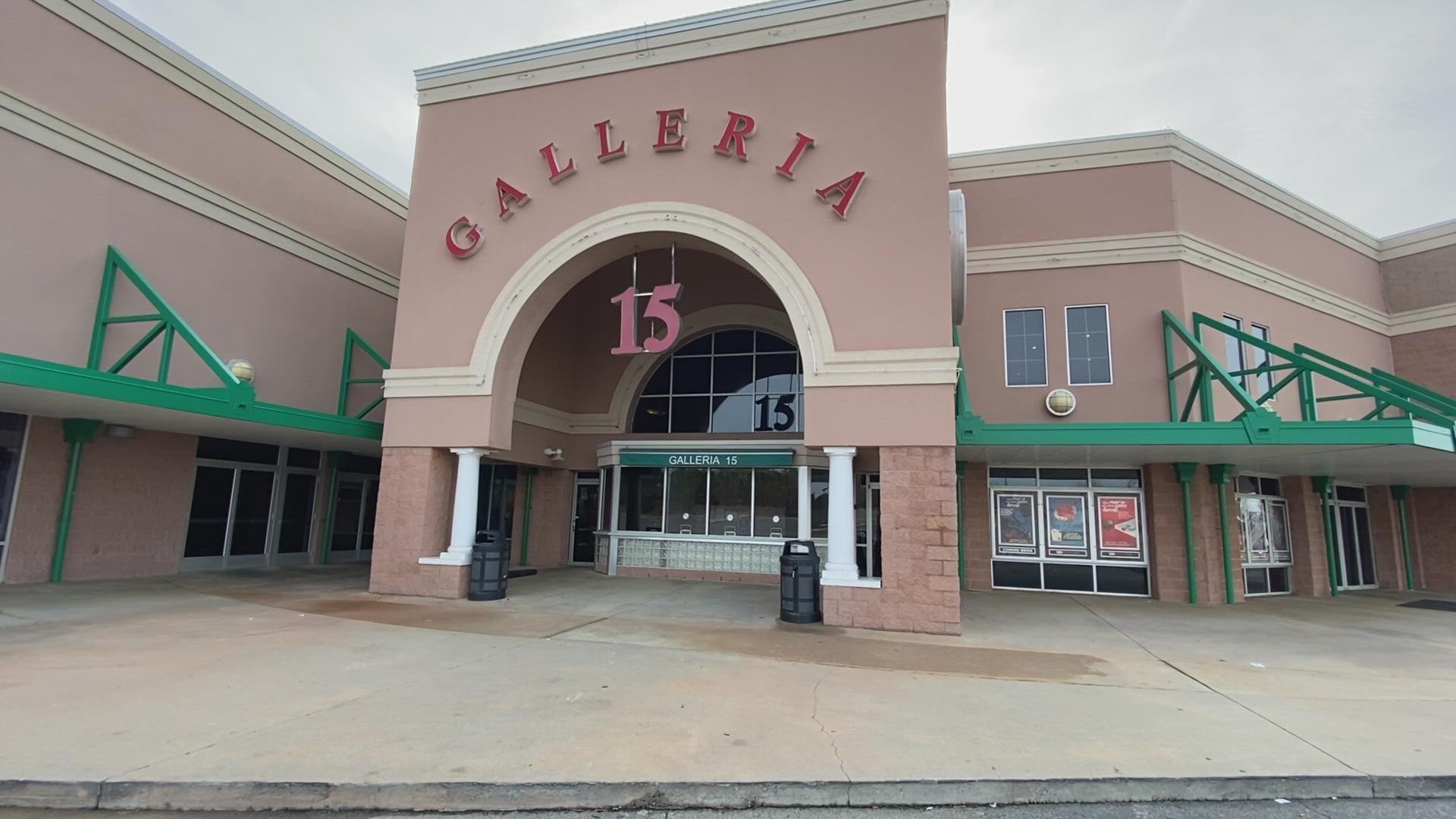 Galleria Cinemas closed due to a main break |