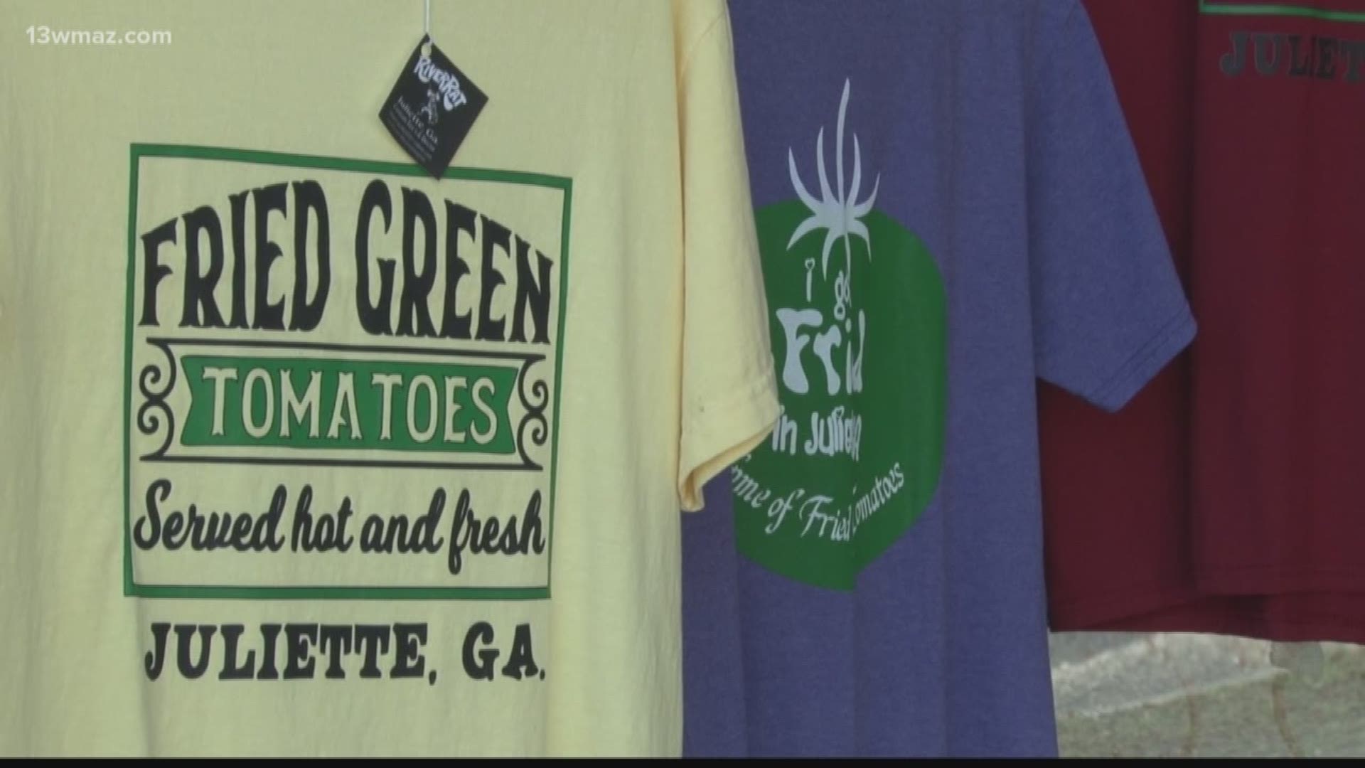 The Fried Green Tomatoes Festival runs Saturday and Sunday from 10 a.m. to 5 p.m., weather permitting.