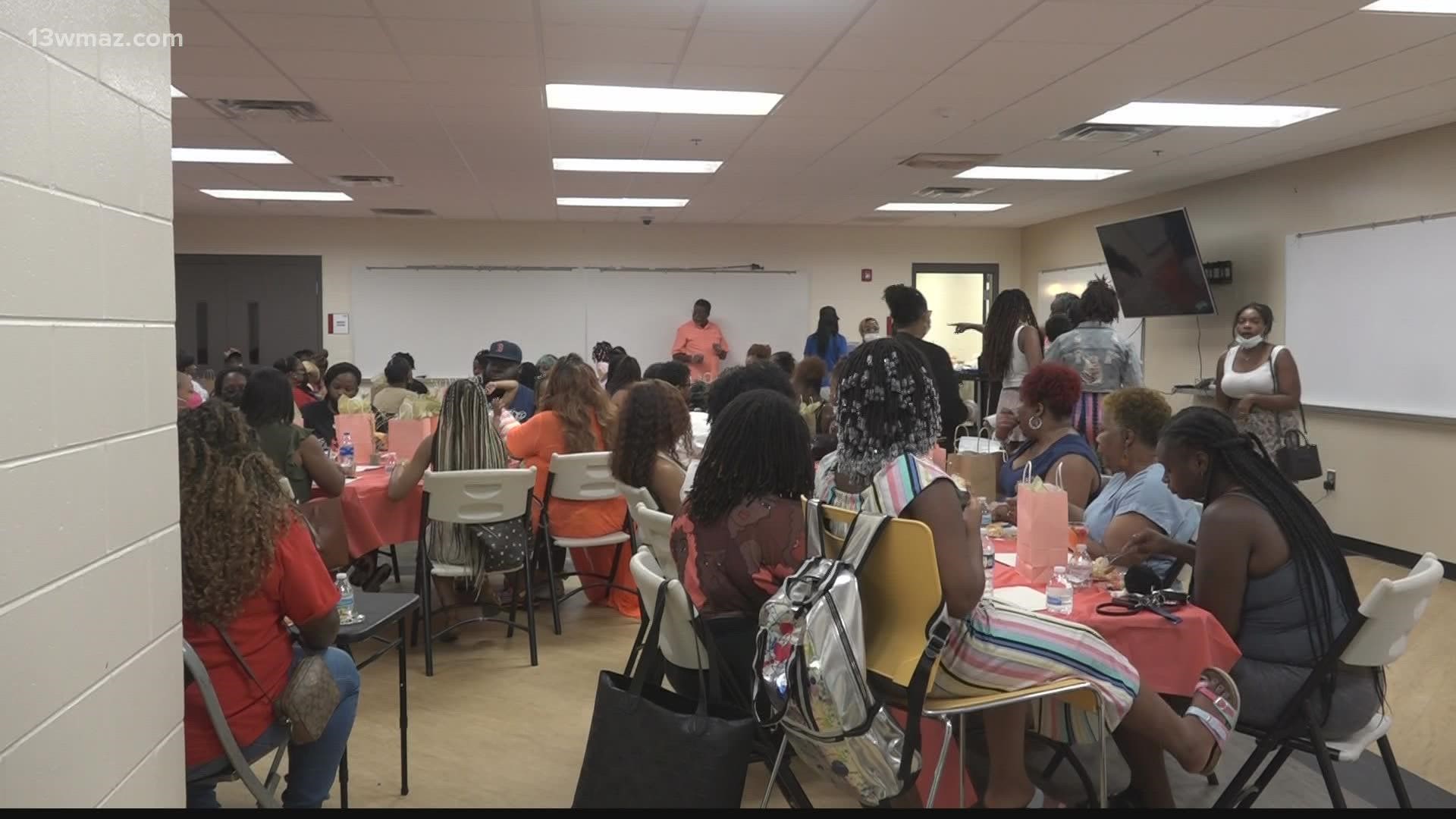 Women heard from doulas, health educators, licensed counselors, and community advocates while they munched on brunch.