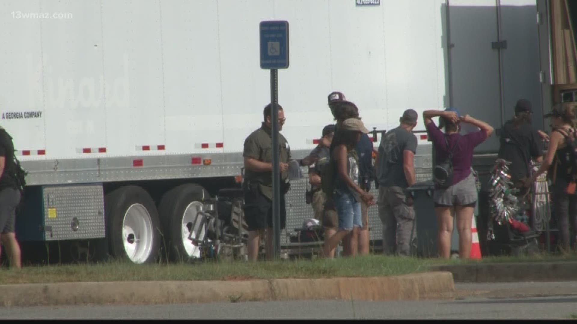 There are lights, cameras, and plenty of action happening around Macon and Bibb County. Film crews were shooting scenes for a new Ron Howard film in downtown Monday and Tuesday.