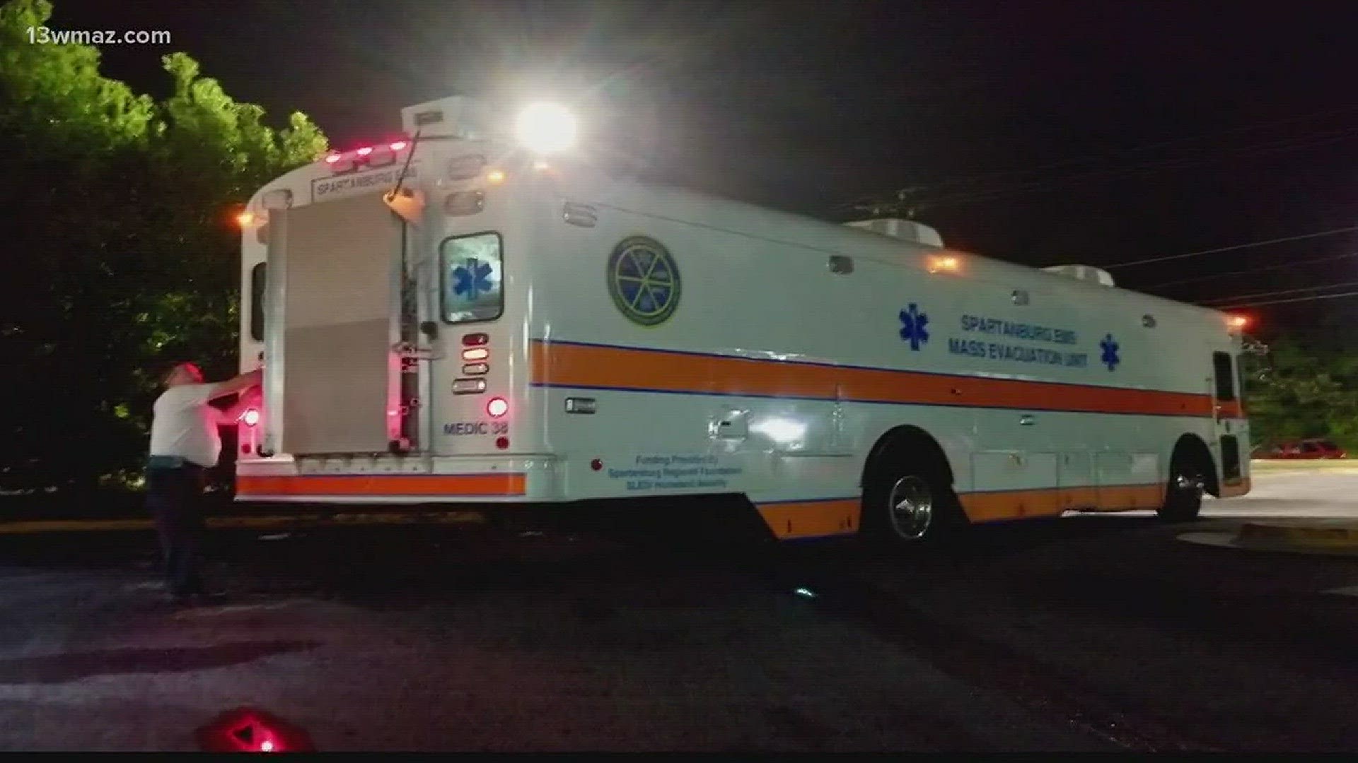 Local hospitals taking in evacuating patients