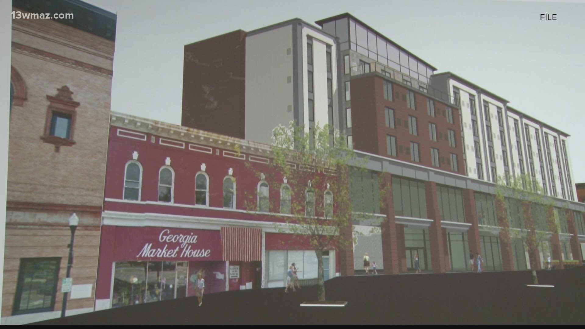 A downtown property will remain empty for a little longer. A deal would have brought a slew of new additions to Macon including a new hotel to Poplar Street.