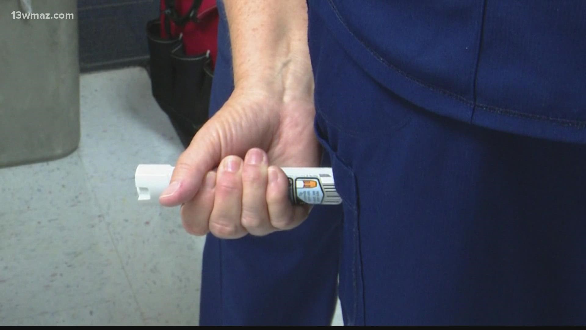 This allows the district to distribute 86 EpiPen's throughout their schools.