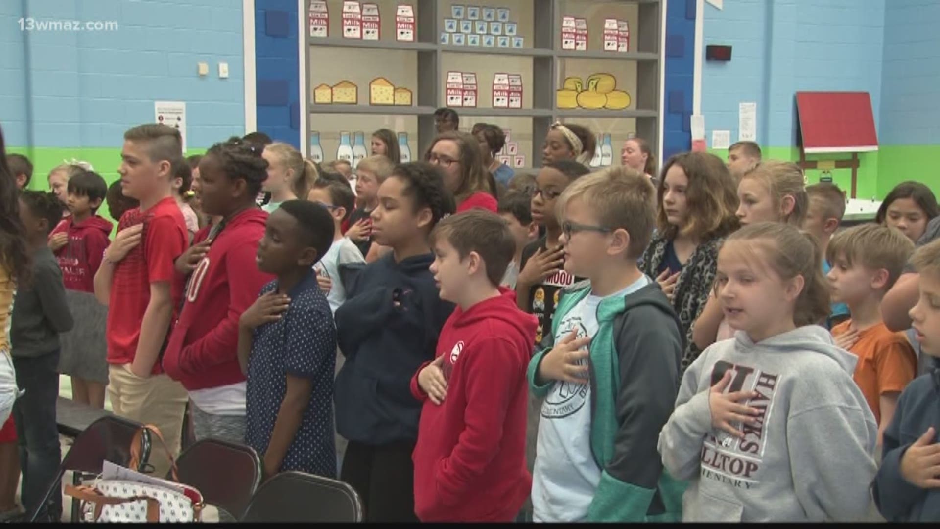 Hilltop Elementary School received a Military Flagship Award for their dedication to providing unique opportunities for military families, which makes them our 'School of the Week.'