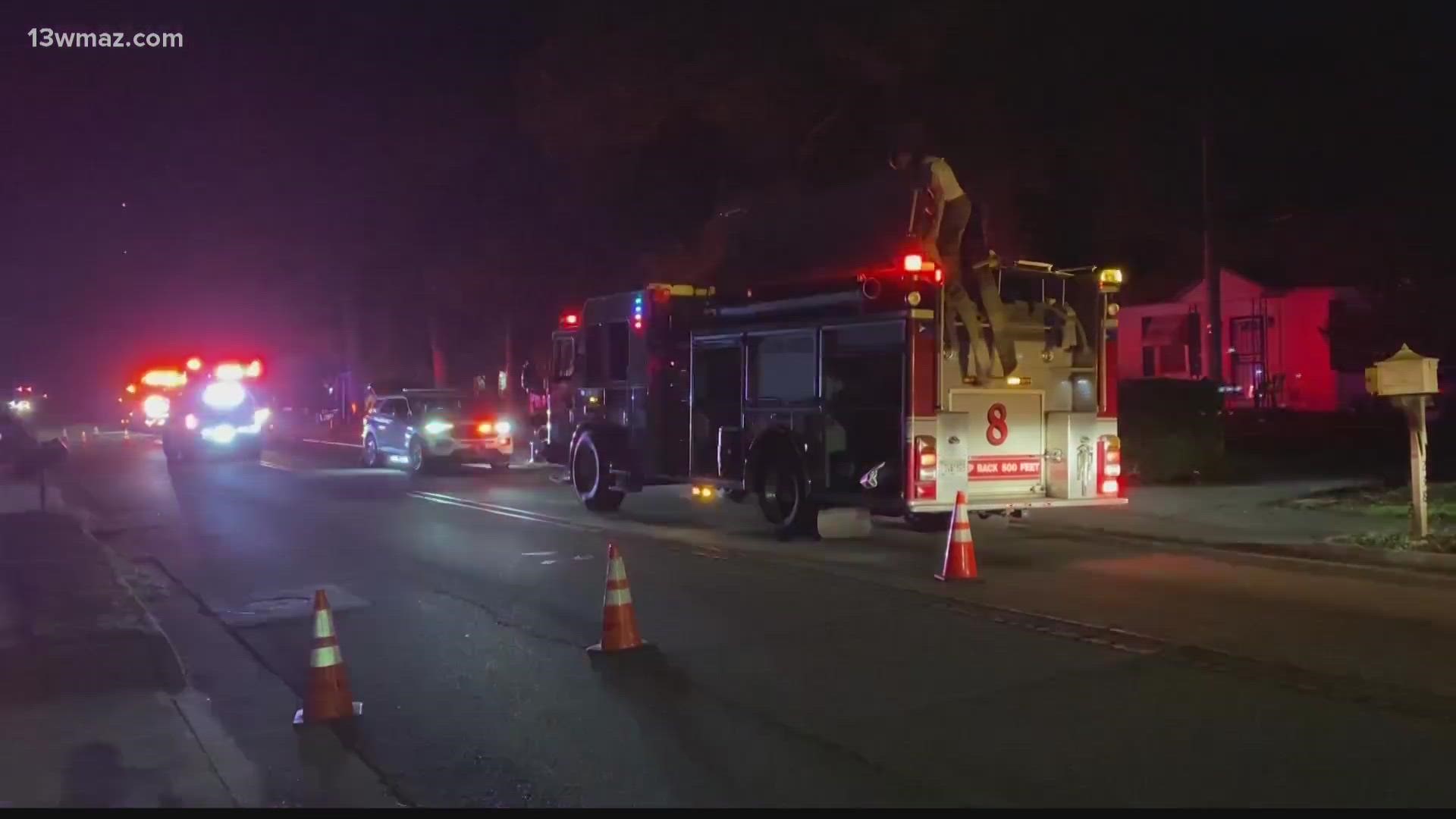 Fire erupts at house on Burton Avenue in Macon