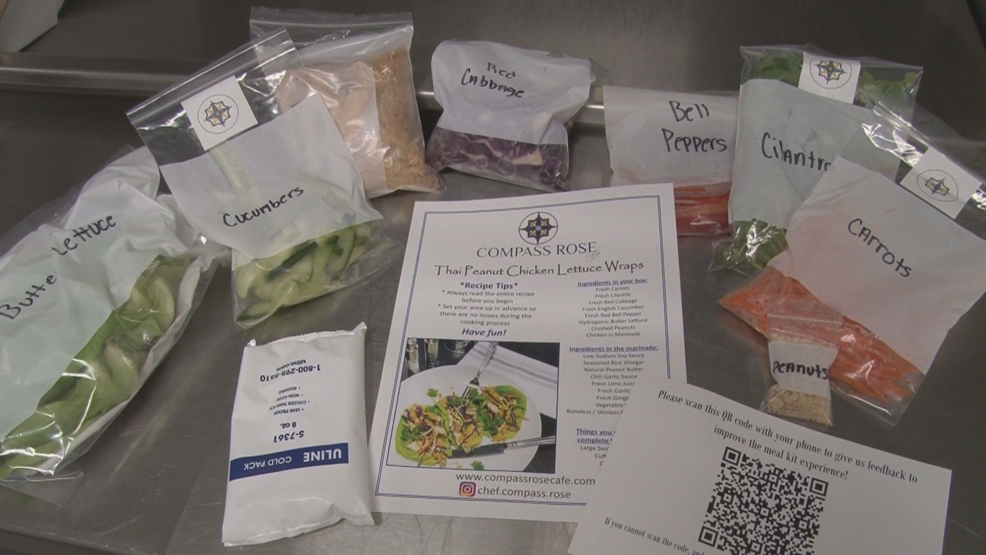 Culinary students have found another way to keep business going during a pandemic by preparing meal kits