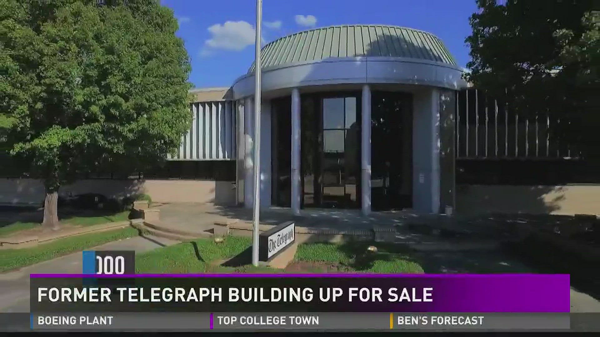 Former home of the Macon Telegraph is up for sale