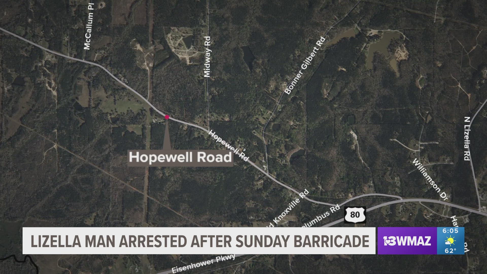 The release said deputies arrived for a domestic dispute incident for the 53-year-old to barricade himself with a hostage. He had warrants in Bibb and Houston County