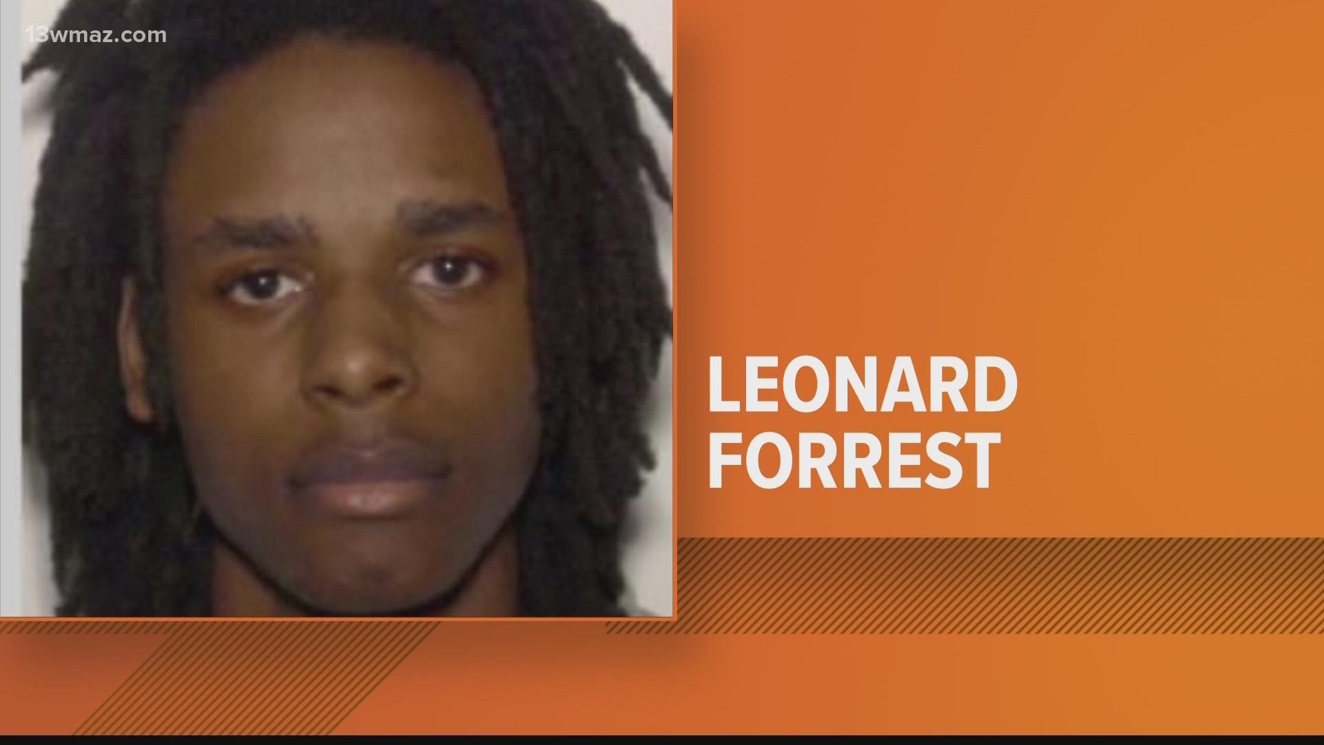 Warner Robins Police say they charged 21-year-old Leonard Forrest with murder in the shooting death of a former Northside High School football player.