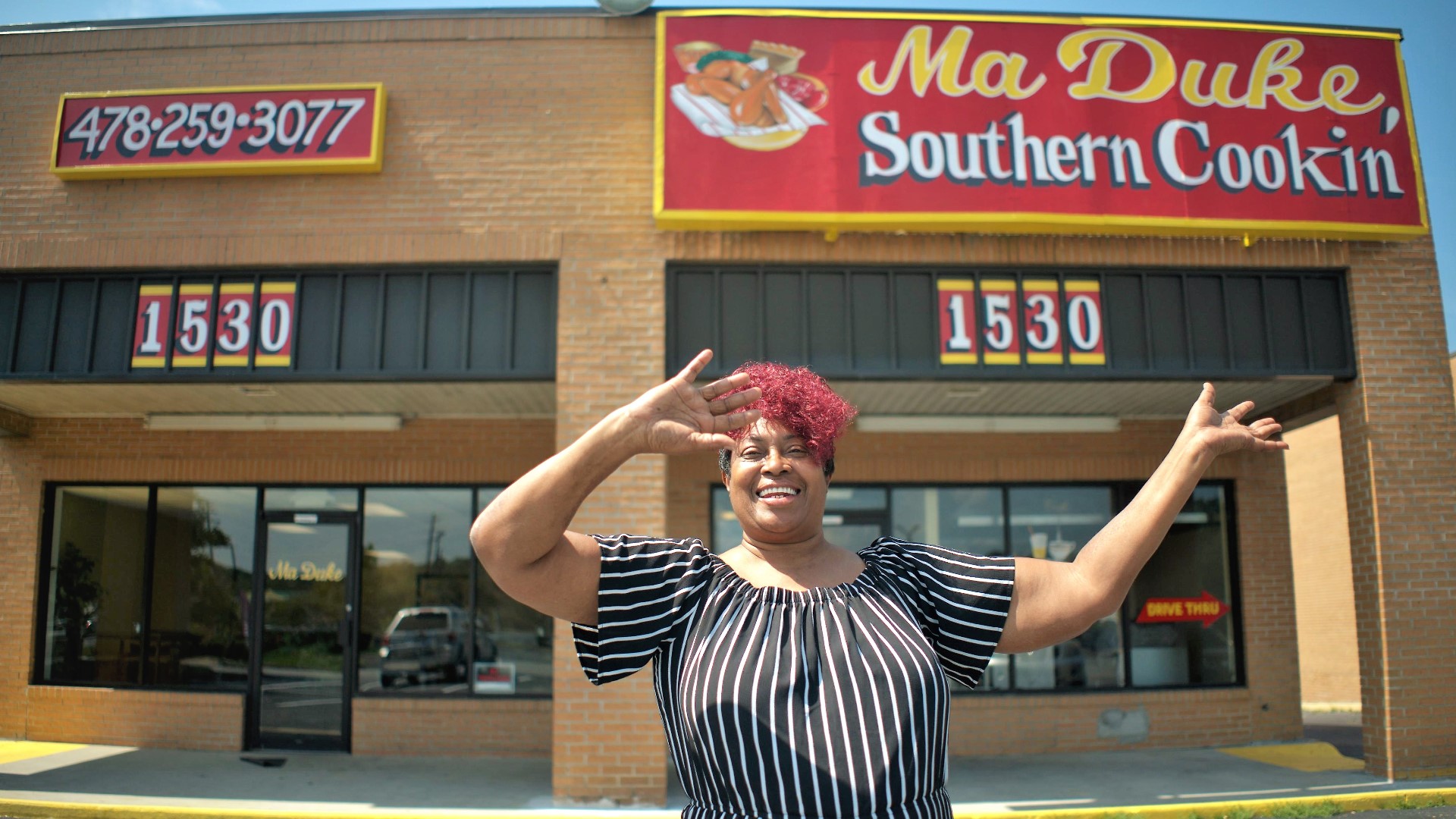 Teresa Cohen is back in Central Georgia and ready to serve traditional Southern meals to customers at her new restaurant 'Ma Duke' in Macon