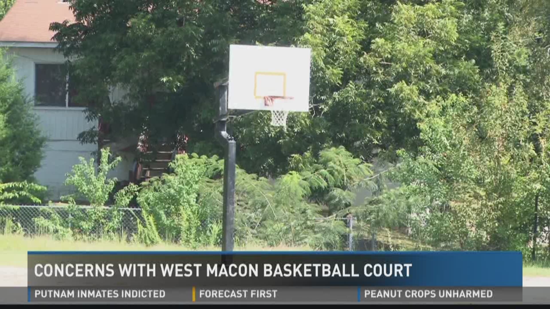 Concerns with west Macon basketball court