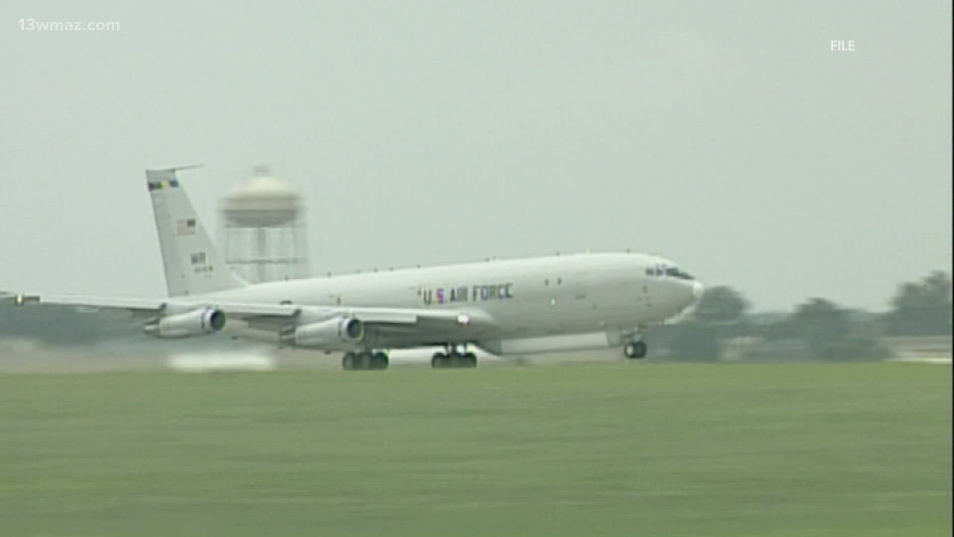 The final E-8C jet is getting ready to leave Robins Air Force Base after a mission spanning nearly three decades.