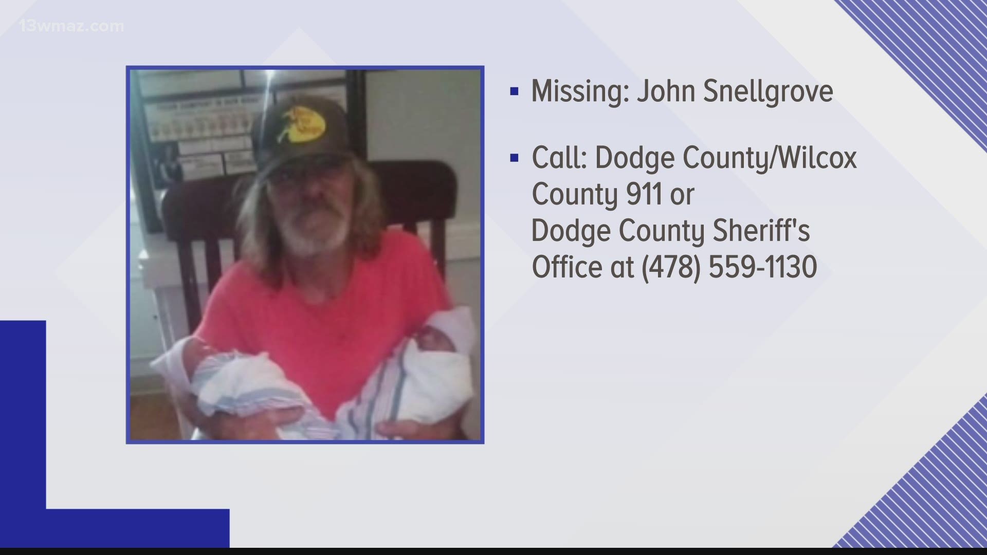 Dodge County deputies looking for missing man