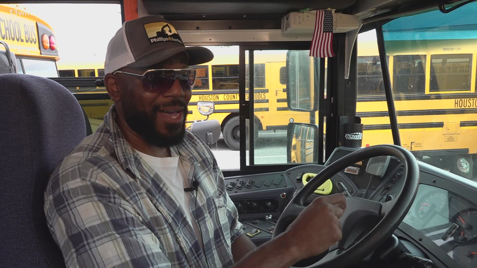 Todd Jones, affectionately known as "Mr. Tater Tot" or "Tater Todd," has formed a special connection with his passengers, making every trip extra special.