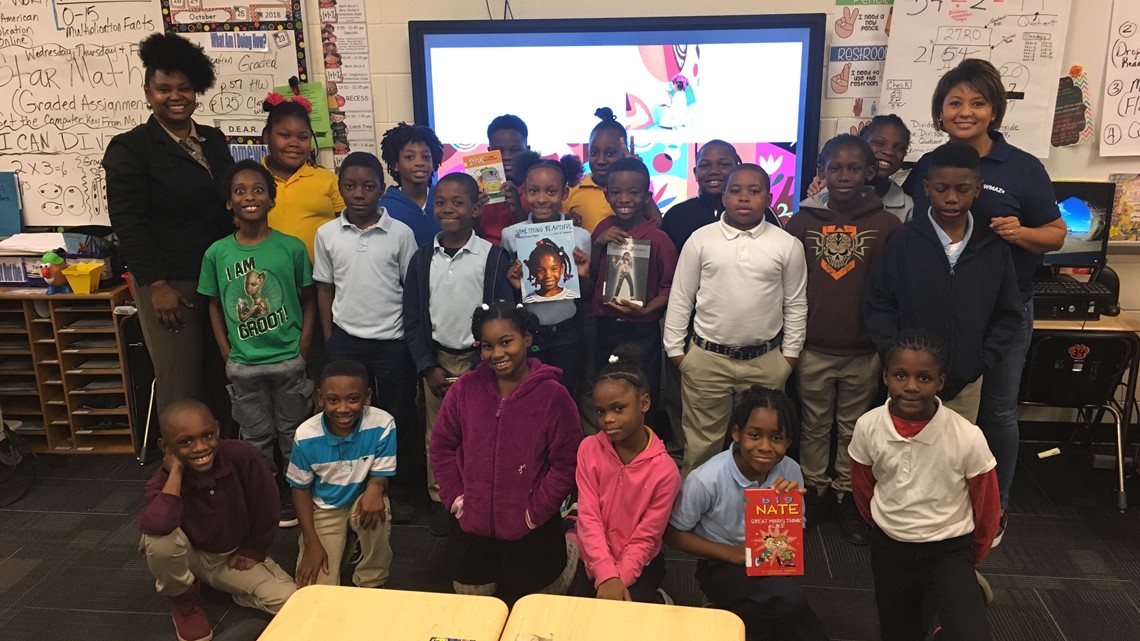 13WMAZ staff reads to kids all over Central for Read for the