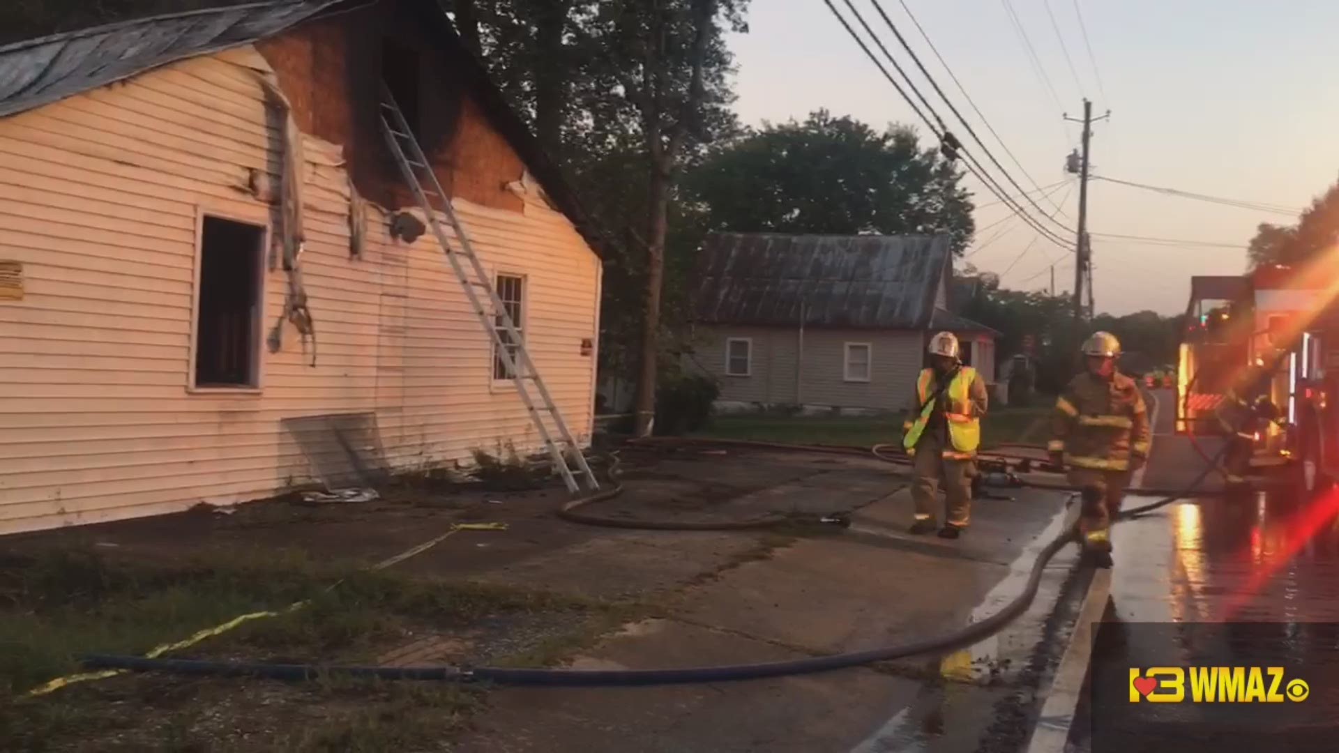 Fire Destroys Duplex Home In Milledgeville | 13wmaz.com