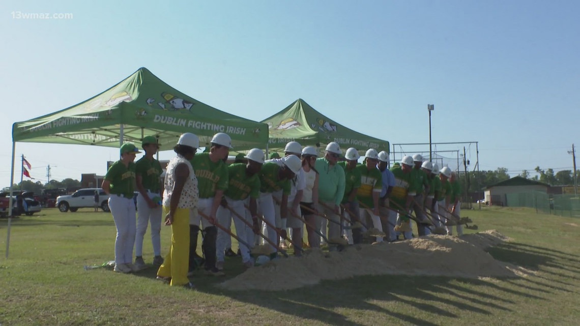 Dublin High School breaks ground on new indoor athletic facility