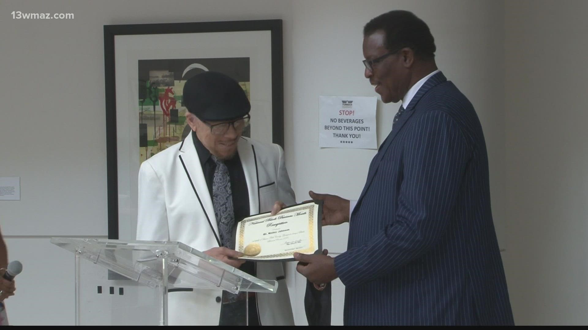 As part of National Black Business Month, Macon-Bibb’s Office of Small Business Affairs held its first Pioneer Awards at the Tubman Museum.