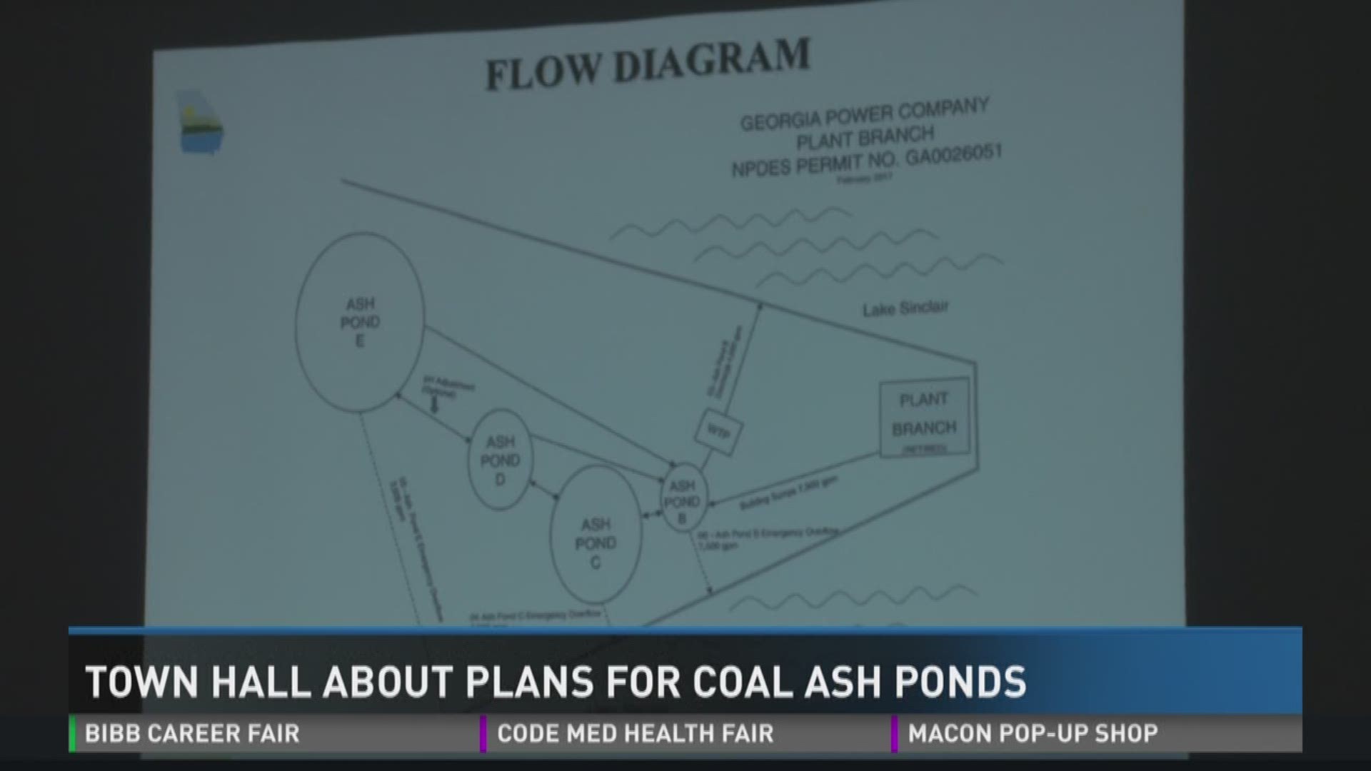 Town hall held about plans for coal ash ponds