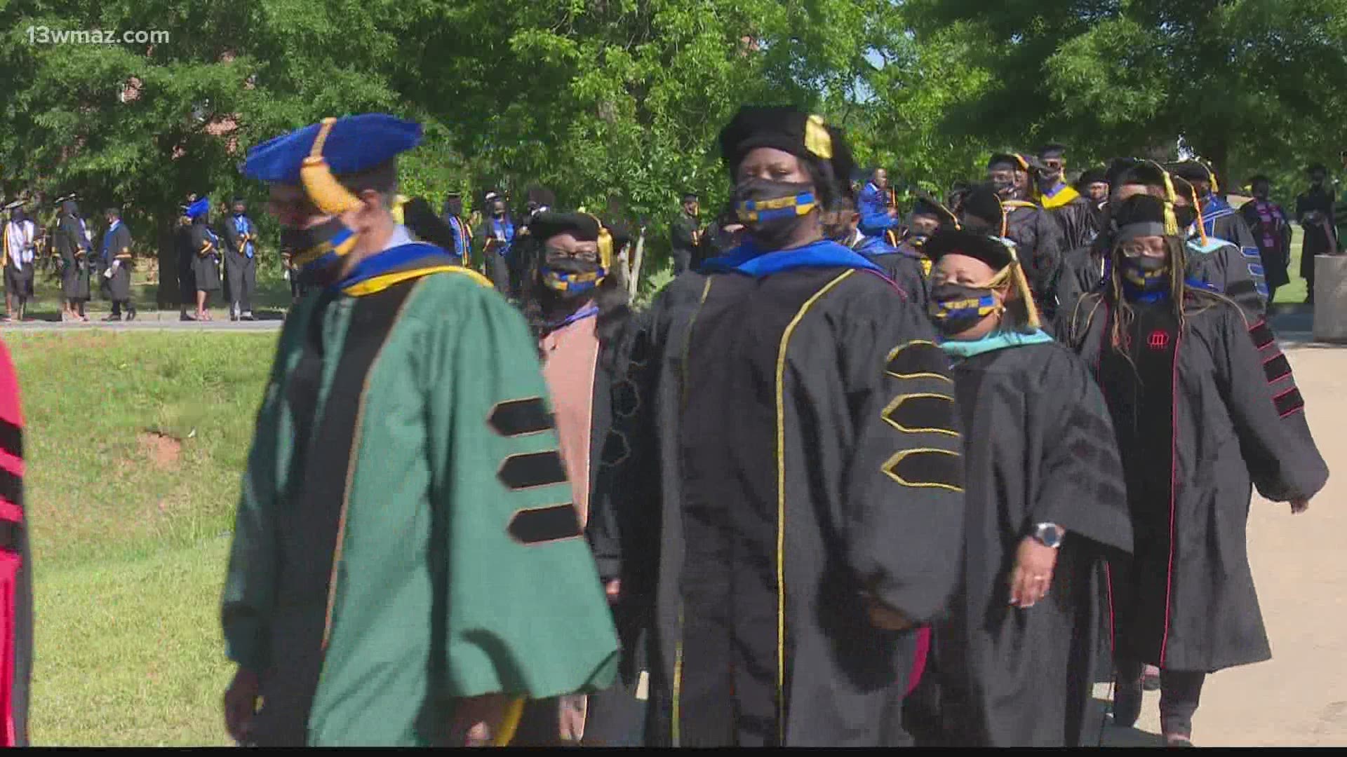 If you missed your graduate, you can watch the ceremony on FVSU's website.