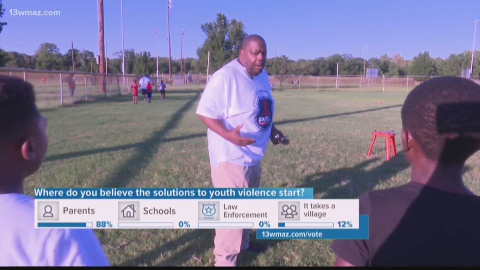 The Youth Recreation League will fill Central City Park with kids and coaches playing ball. One of the people making a difference will be a lieutenant with the Bibb County Sheriff's office. He is putting down his badge, and picking up a football in the hopes of encouraging youth to choose a positive path.