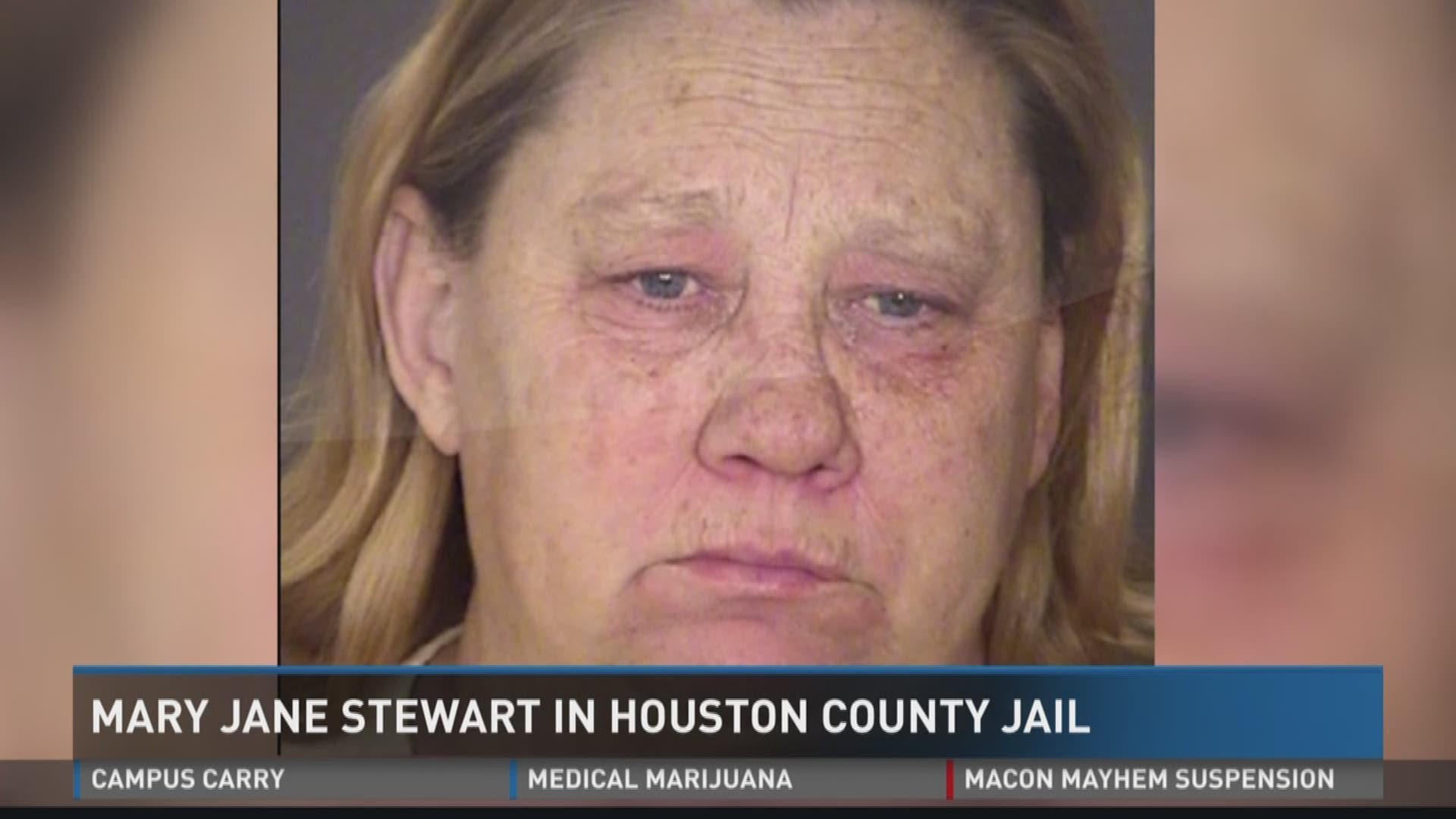 Mary Jane Stewart in Houston County jail
