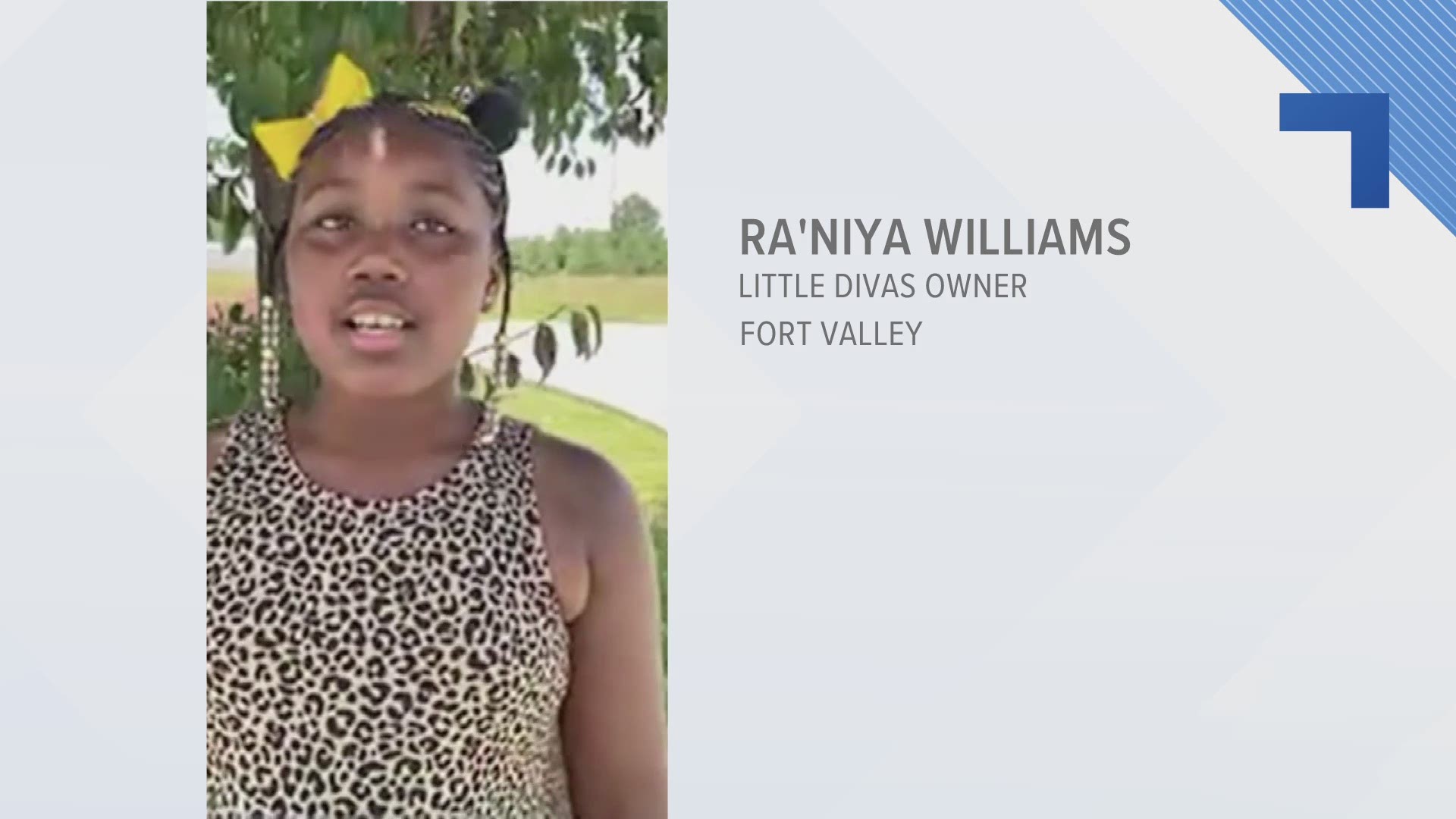 A pair of sisters in Fort Valley are now new business owners. Ra’Niya Williams and her sister Zoè sell purses, sunglasses, lip gloss and other accessories for kids.