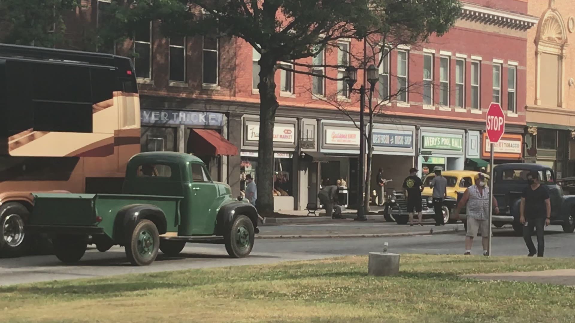 tobacco stop perry hall Tyler Perry movie films in downtown Macon