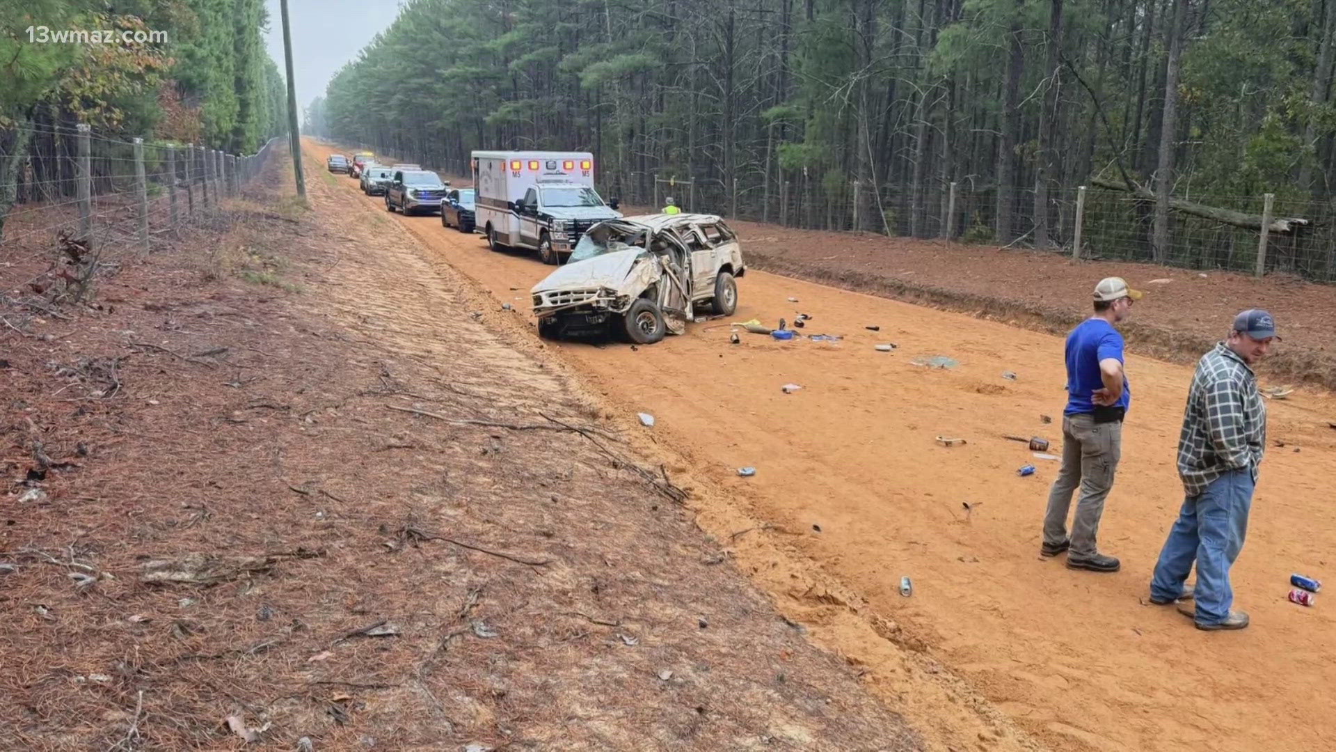Stolen vehicle found overturned with driver dead in Taylor County ...