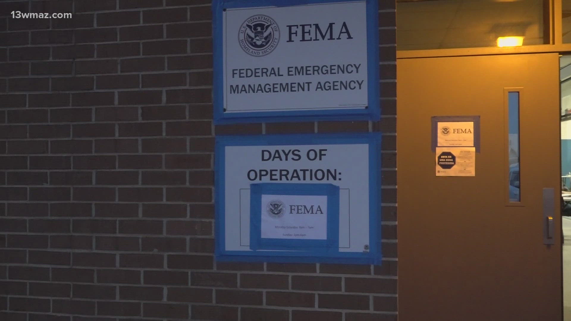 Hear from one family who got help at the FEMA station in Laurens County