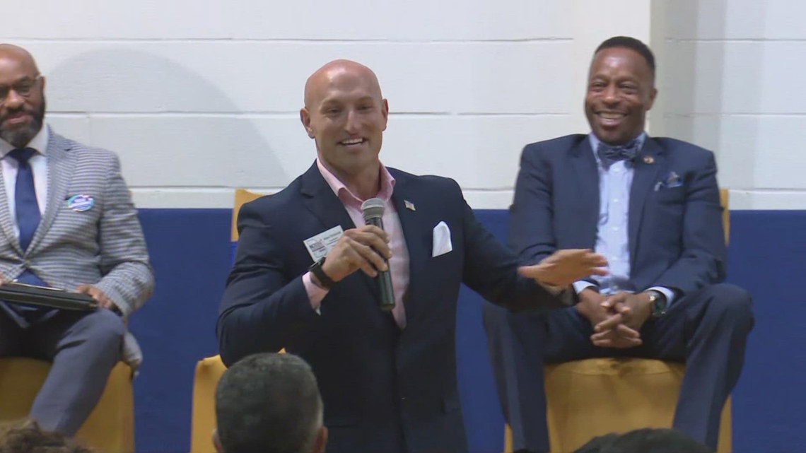 WATCH: Georgia gubernatorial candidate  Ken Yasger (R) speaks at Warner Robins candidate forum