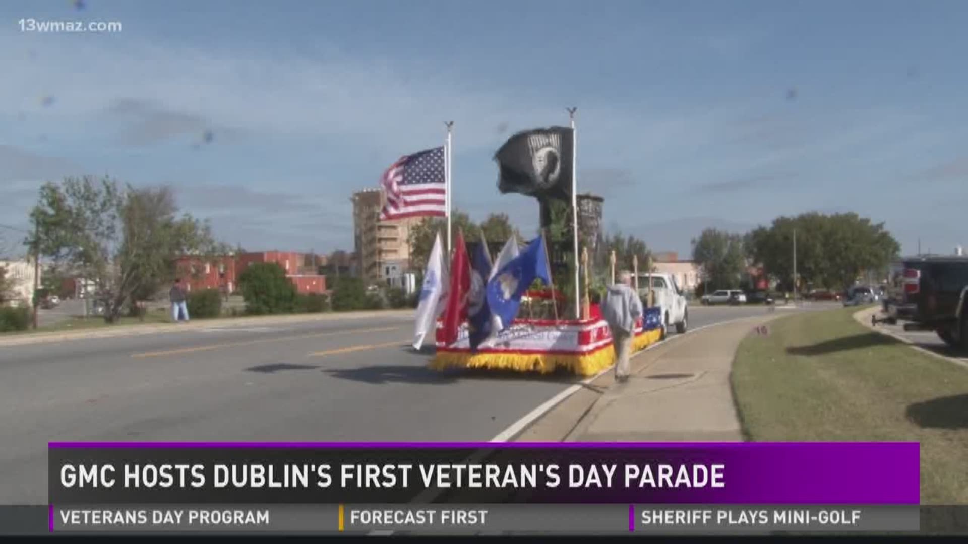 GMC hosts Dublin's first Veterans Day parade