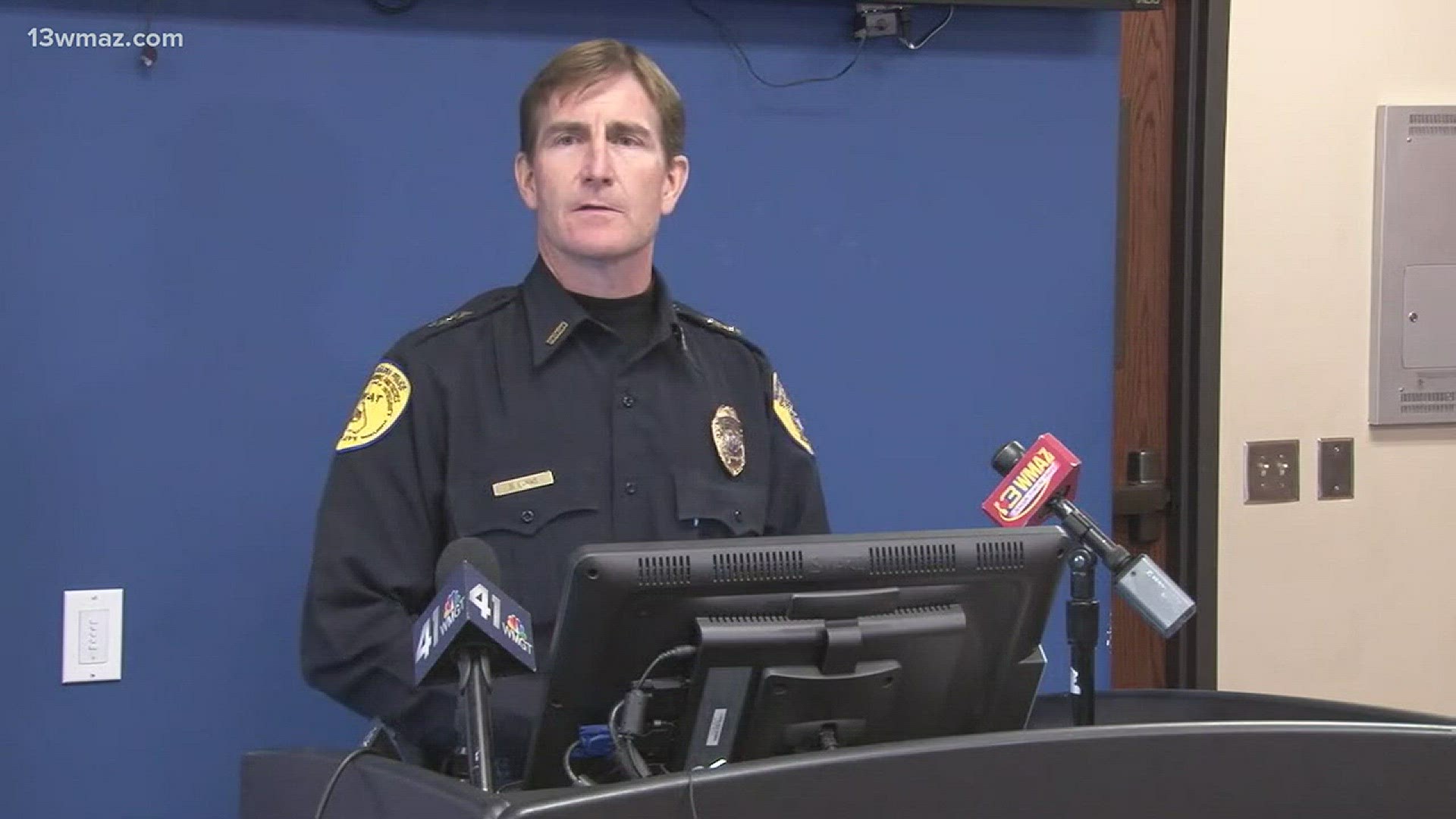 Warner Robins police chief, mayor speak at press conference on homicides