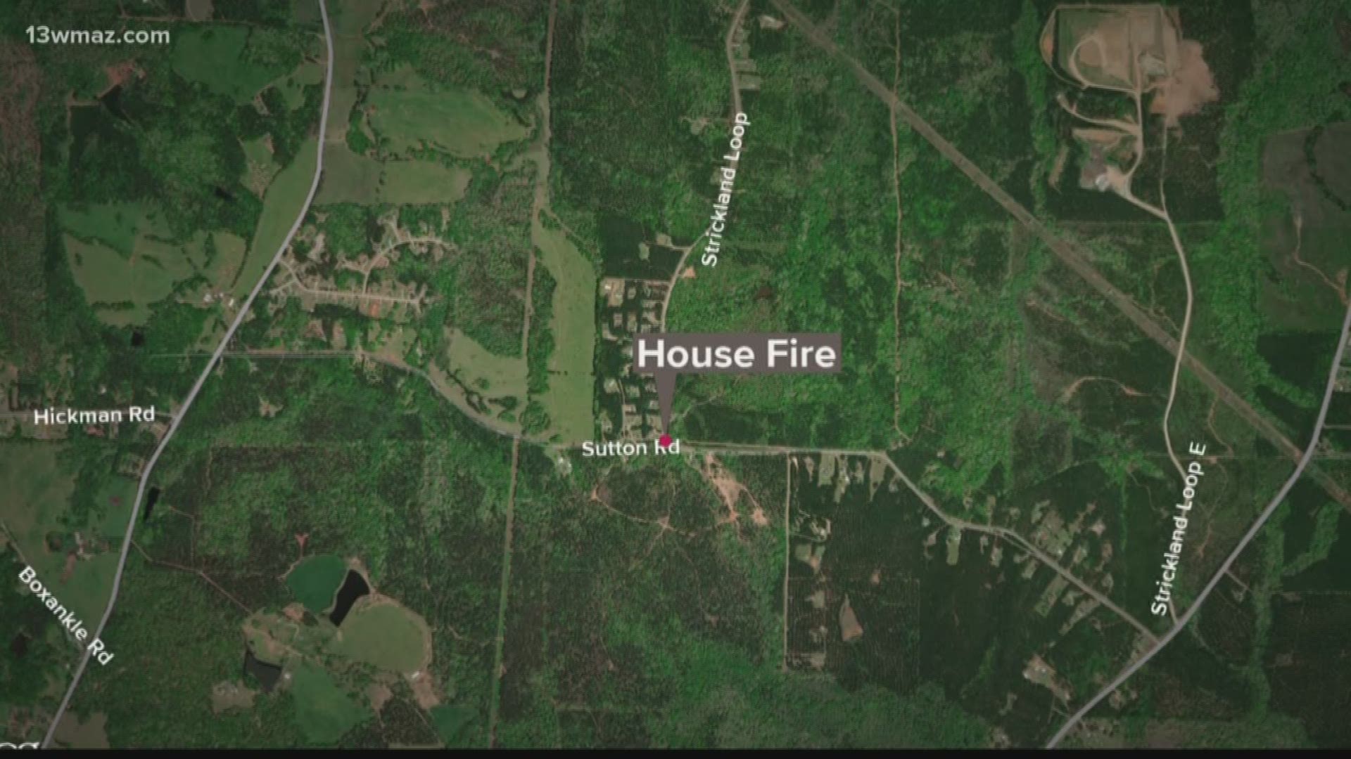 An elderly couple died Saturday night after a house fire just outside of Forsyth, Ga. The cause is still under investigation.