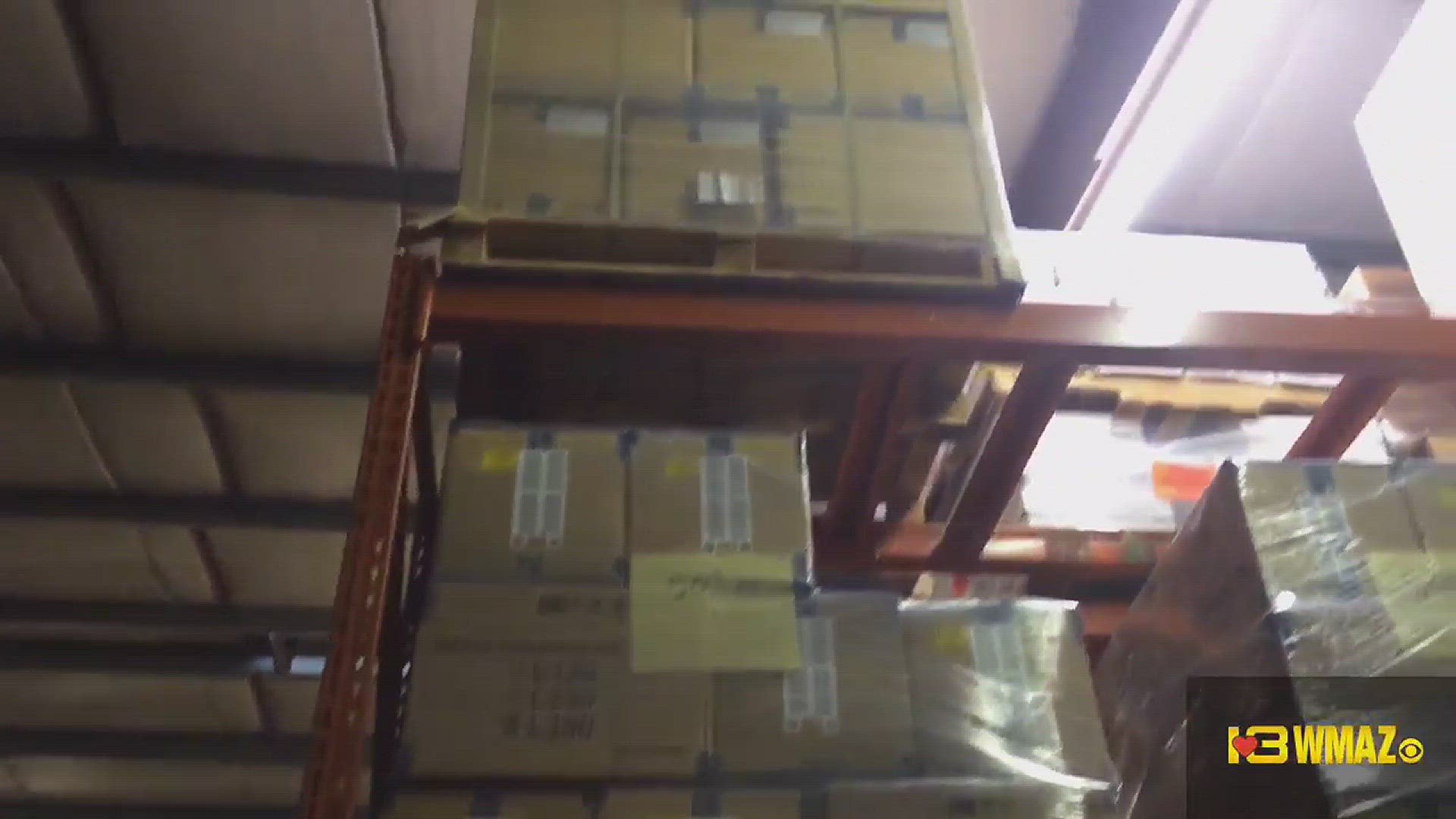 The Bibb County school district purchased these 15,000 computers for $3.7 million in 2012. 13WMAZ's Justin McDuffie shot this video Friday afternoon of the unused machines in the district's warehouse.