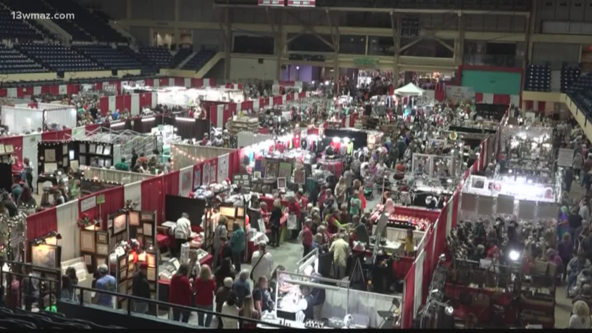 Christmas Made in the South is holding their annual show at the Macon Coliseum this weekend. Vendors are already having record-breaking sales.