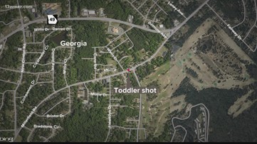 3-year-old in critical condition after being shot in Macon