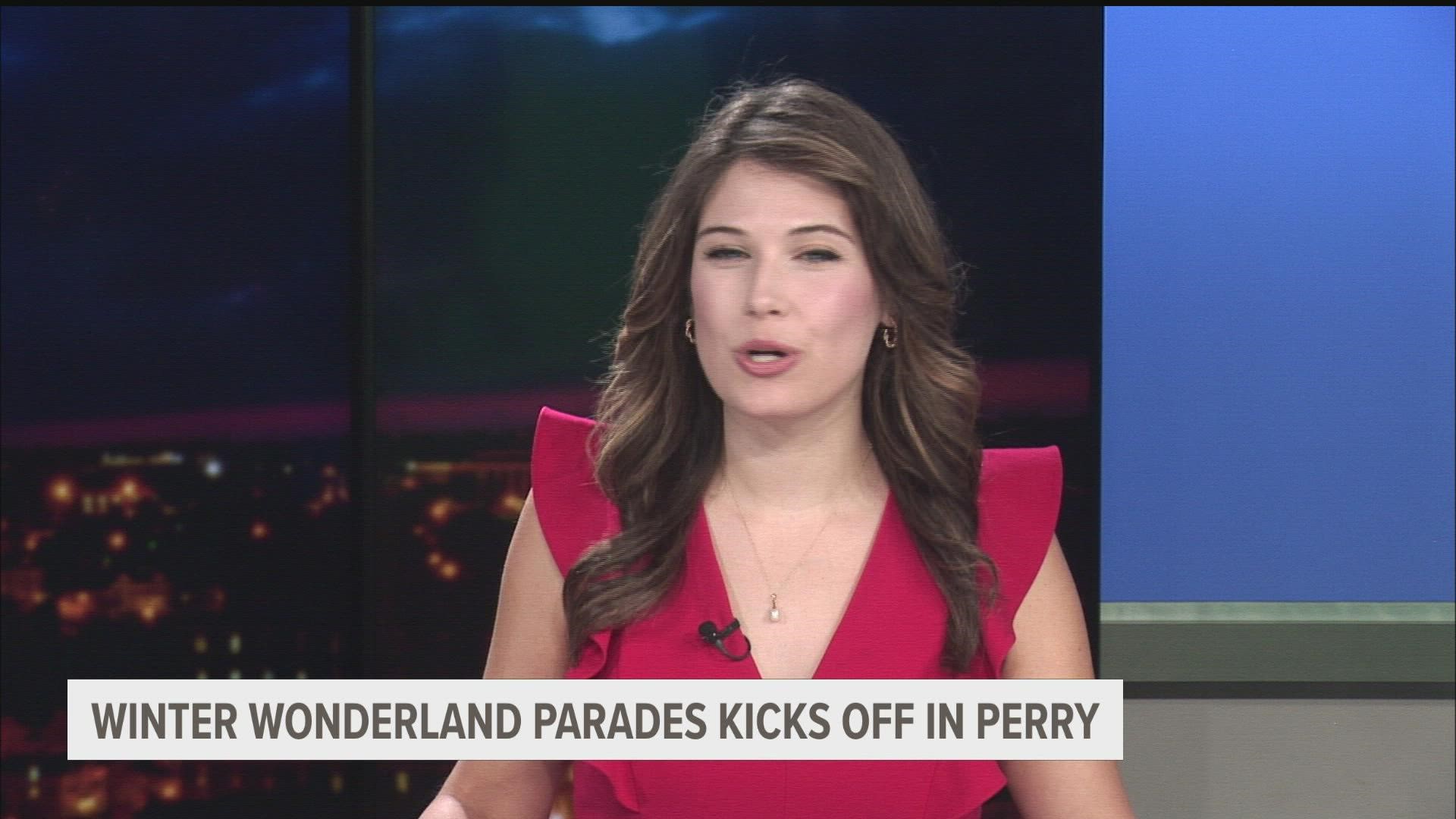 The Christmas parade in Perry was hosted by the city for the first time!