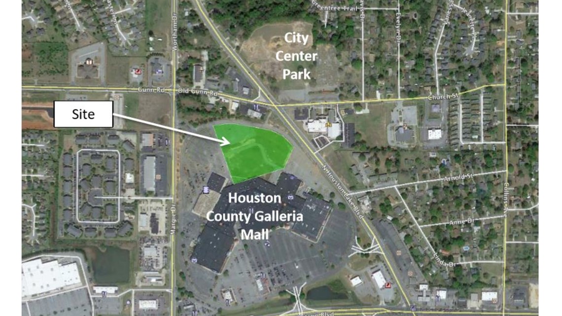 Houston County Galleria shopping plan