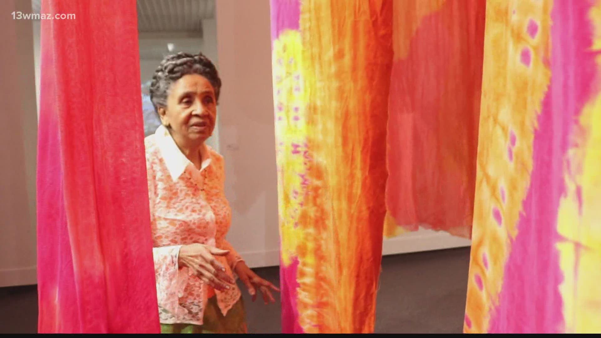 Textile artist Wini McQueen has used fabric to explore issues of race, class, and gender for over fifty years