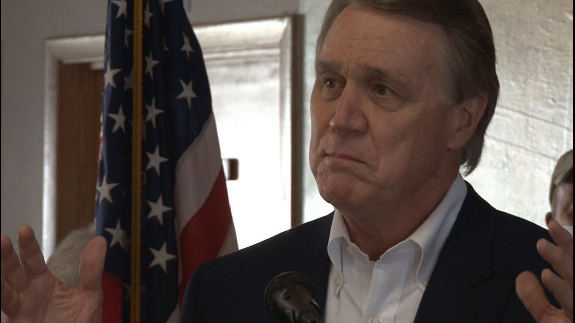 Senator David Perdue makes stop in Macon ahead of Election Day