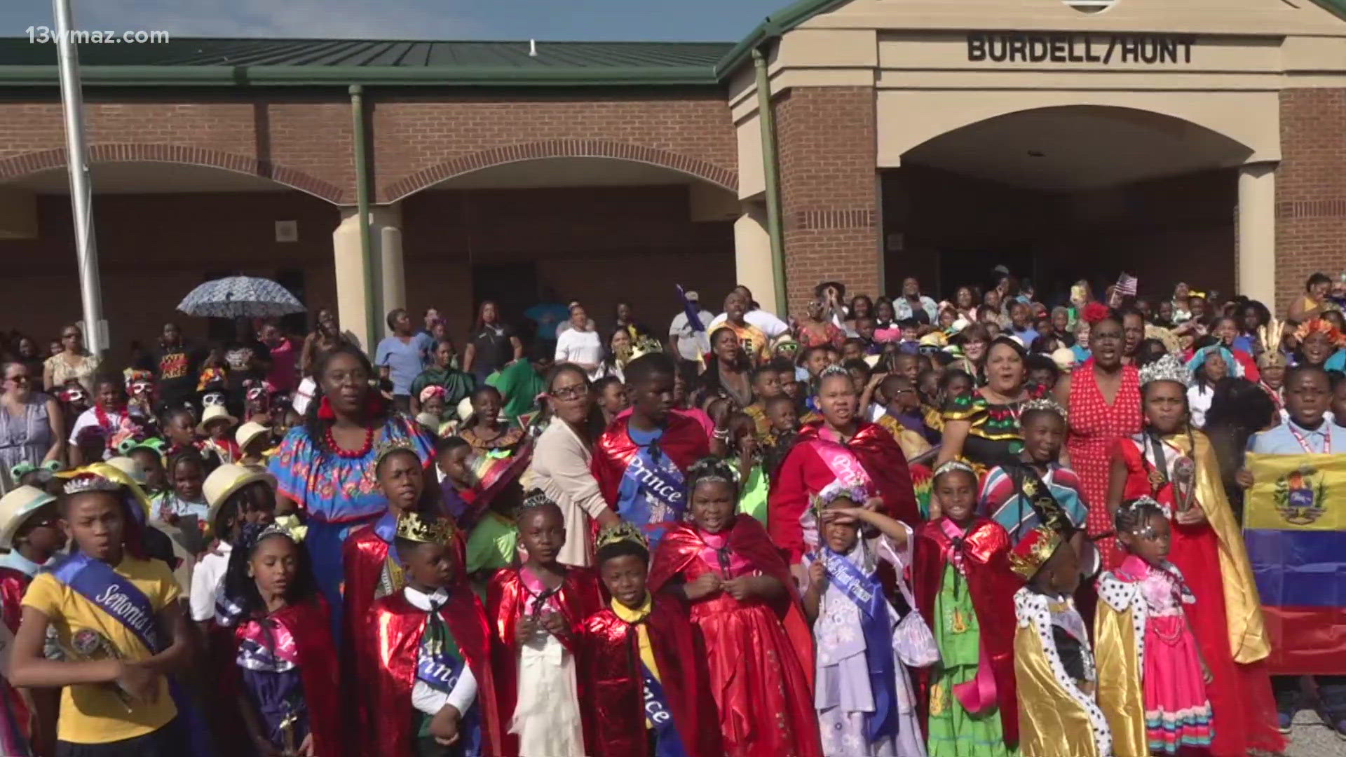 As Bibb County School's Communication Magnet school, they not only integrate Spanish into the curriculum, but non-English speakers also attend.