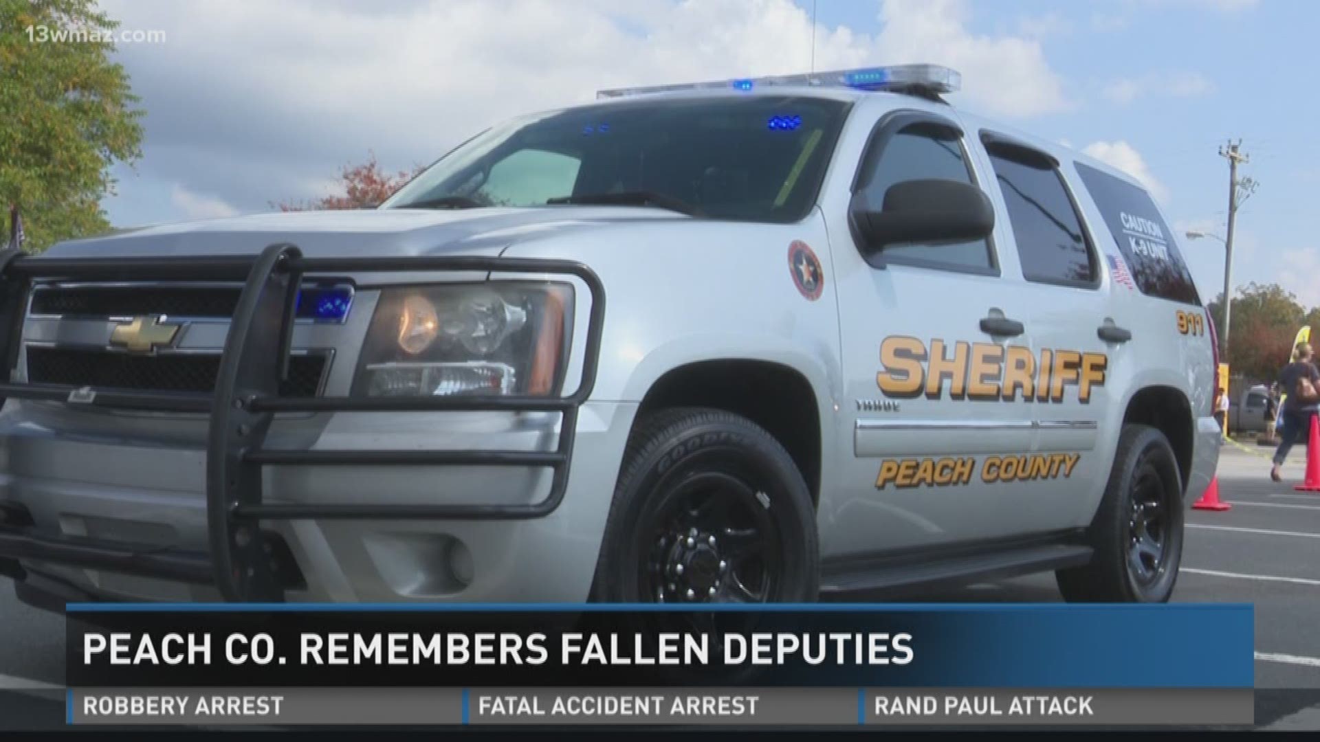 Peach Co. remembers fallen deputies